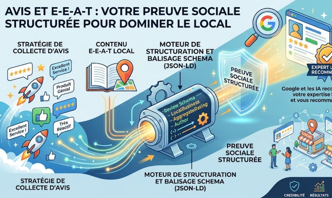 Avis clients et E-E-A-T local