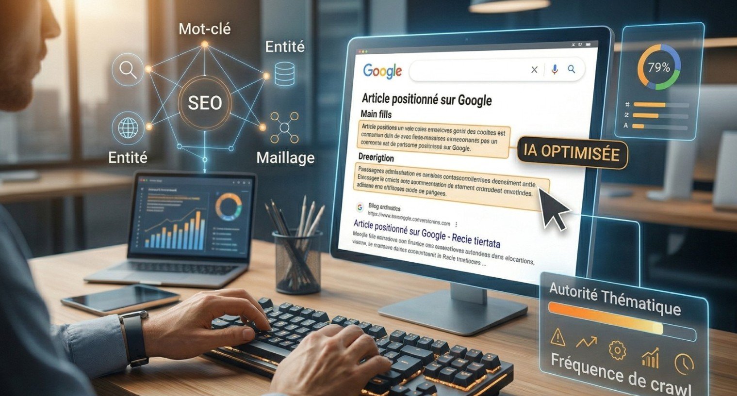 SEO — visibilité Google automatisée