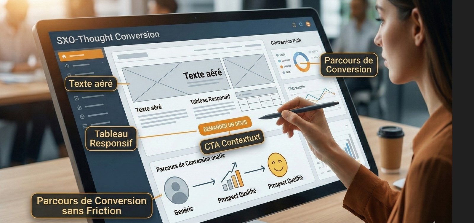 SXO — conversion des visiteurs en clients