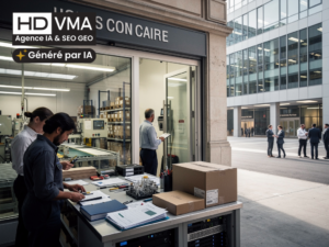 Investissement IA des entreprises françaises, de l'atelier de la petite société au grand siège