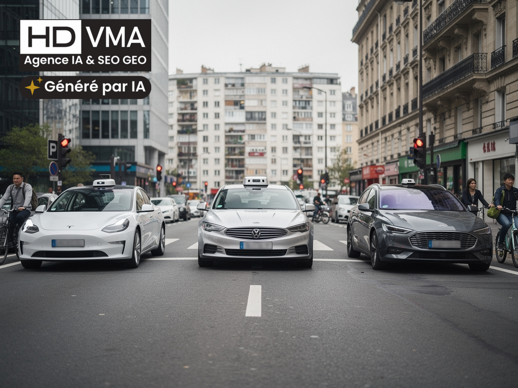 Voiture autonome : comparatif robotaxis entre États-Unis, Chine et France en 2026